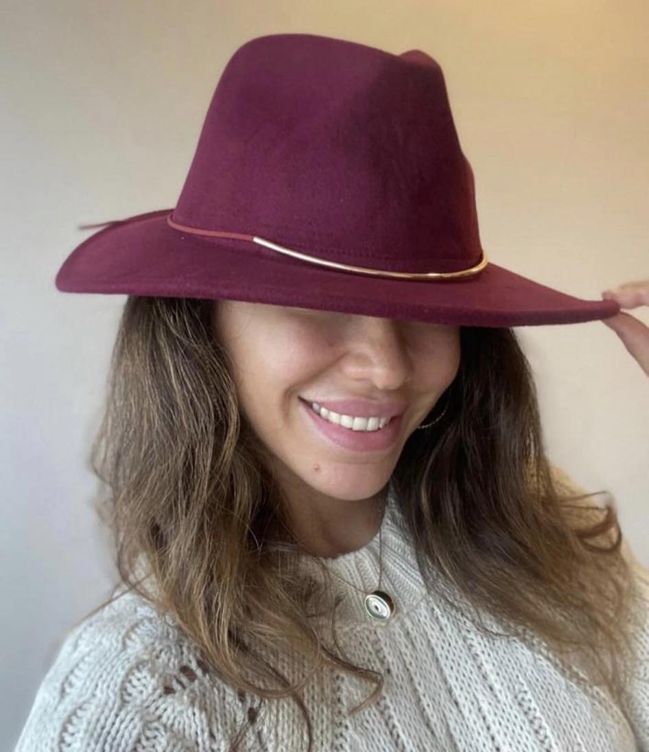 Дамска шапка Fedora