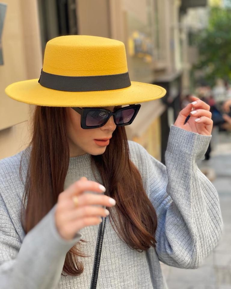 Дамска шапка Fedora